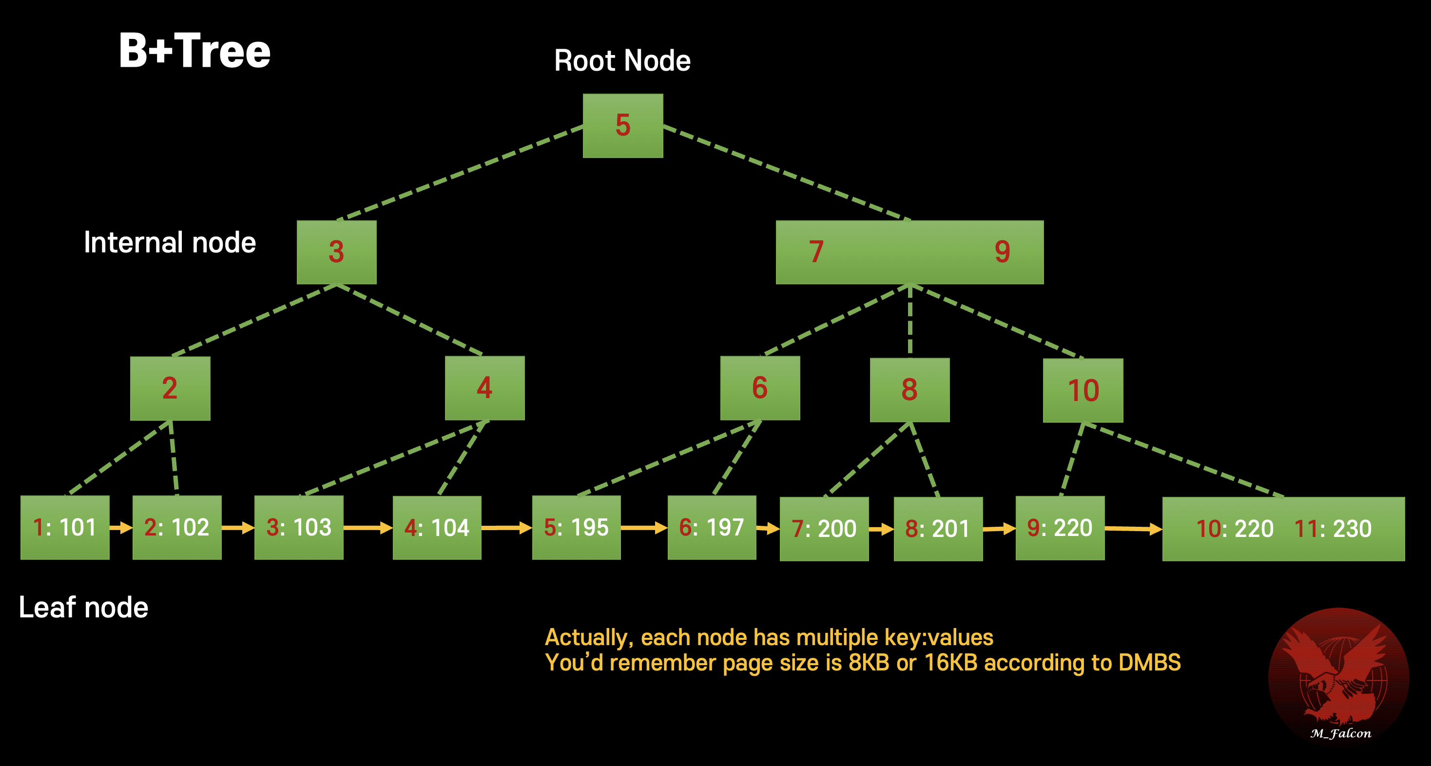 B-Tree And B+Tree | Falcon Database